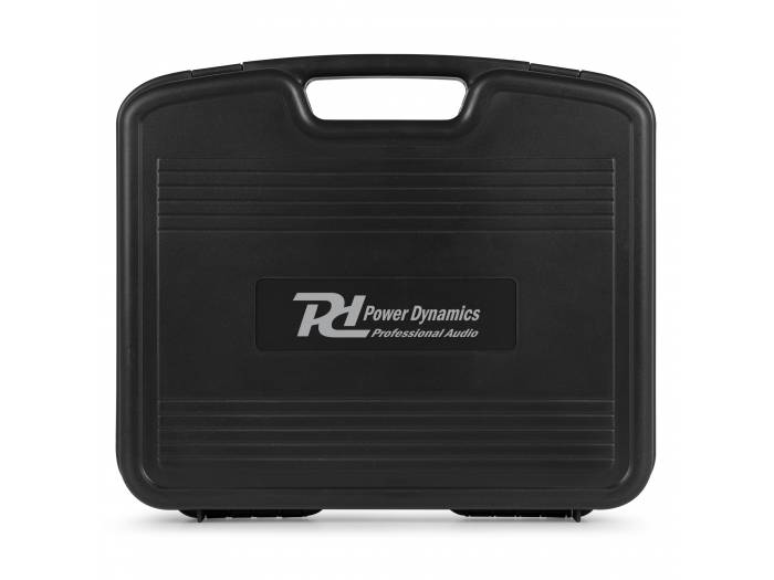 Power Dynamics PD210 Micrófono inalámbrico de mano UHF 160-Canales, sistema True Diversity