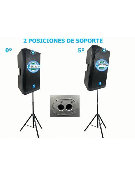 SEVEN SV15APRO-TWS-ASP ALTAVOZ ACTIVO 15” BI- AMPLIFICADO CON ASP MP3 y BT-TWS 1500W