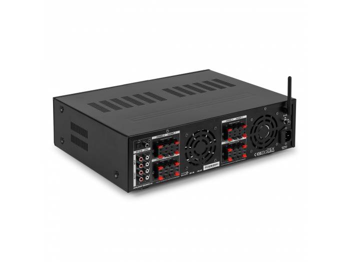 Power Dynamic PV280BT Amplificador de audio de 8 zonas 800W