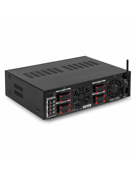 Power Dynamic PV280BT Amplificador de audio de 8 zonas 800W