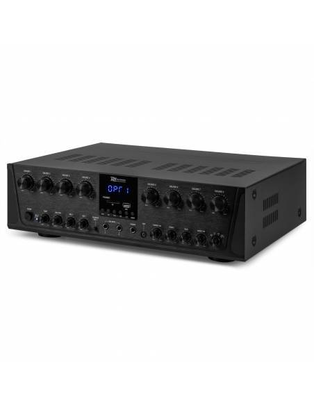 Power Dynamic PV280BT Amplificador de audio de 8 zonas 800W