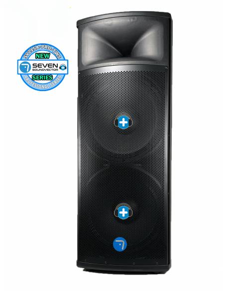 SEVEN SV215APRO-TWS ALTAVOZ AUTOAMPLIFICADO 2X15' MP3/BT 2000W