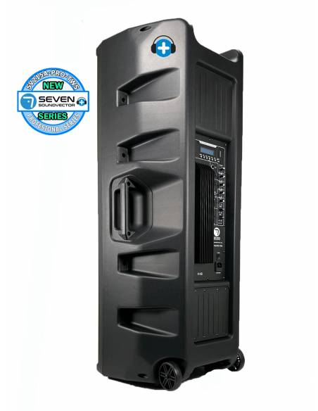 SEVEN SV215APRO-TWS ALTAVOZ AUTOAMPLIFICADO 2X15' MP3/BT 2000W