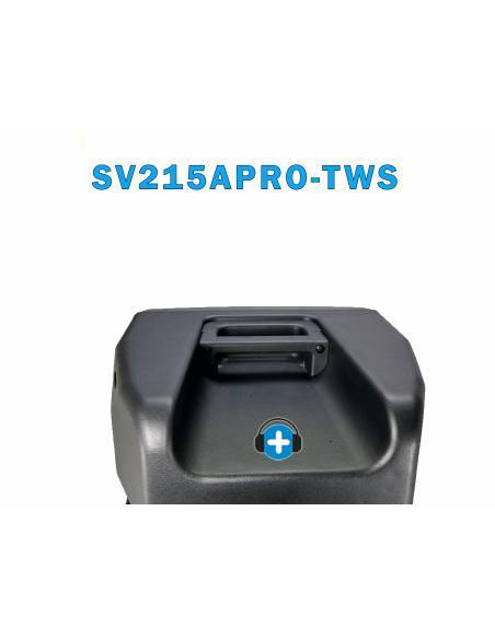 SEVEN SV215APRO-TWS ALTAVOZ AUTOAMPLIFICADO 2X15' MP3/BT 2000W