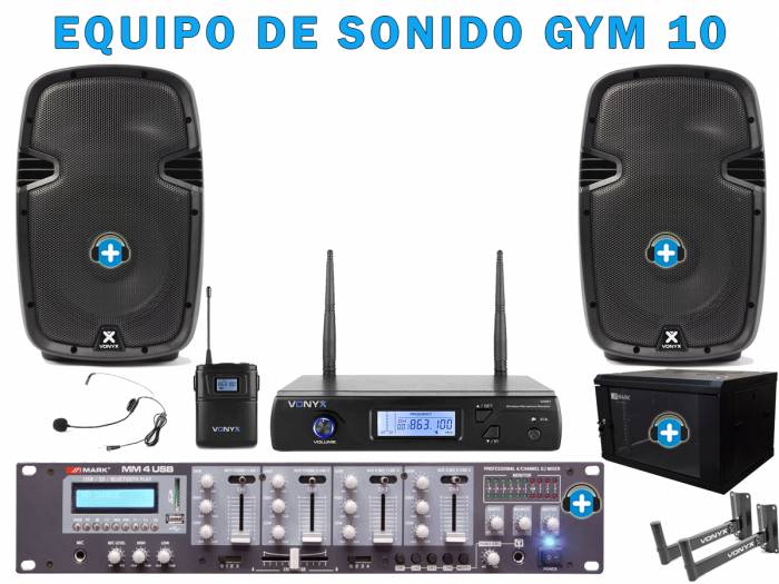 EQUIPO SONIDO GYM 10A BASIC