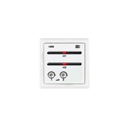 EGi -252472 INTERCOMUNICADOR 2 ZONAS SIN AMPLIFICADOR PARA CONEXION VARIOS PARALELO BLANCO