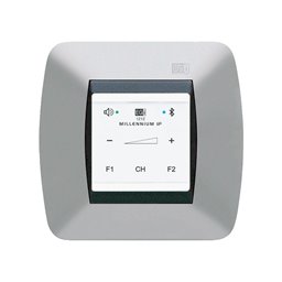 EGi 1212 Mando PoE IP con entrada local Bluetooth para control remoto de Zonas Millennium IP, color Blanco