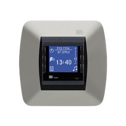 EGi 40291 Mando Audio C/ Intercom, Pantalla Gráfica, FM RDS ·IR Negro