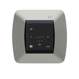 EGi 40292 Mando Audio 3CH+1 Compatible con series EGi, St/Mono 2+2W, Loudness y Avisos PIN en Negro