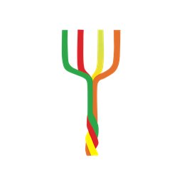 EGi R18N Cable de 4 conductores (2x1+ 2x0,5 mm²)  para instalaciones 1 canal sonido + alimentación (Entrega mínima de 1 rollo de