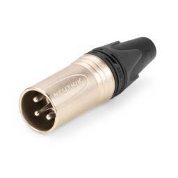XLR 3P Macho NEUTRIK® NC3MX