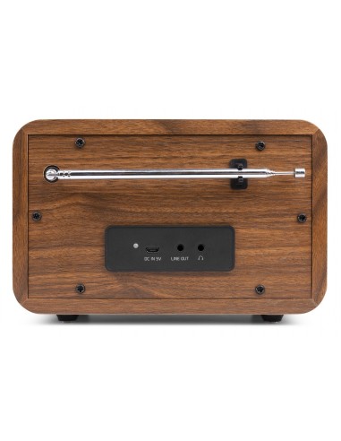 AUDIZIO Milan DAB+ Radio con Batería Madera