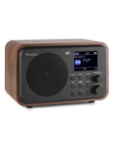 AUDIZIO Milan DAB+ Radio con Batería Madera