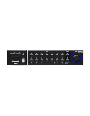 Audio Technica ATDM-0604a Mezclador automático Digital SmartMixer®