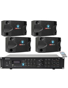 Equipo de sonido GLAMOUR VOX - USB-SD-Microfonia inalambrica-Radio- Bluetooth