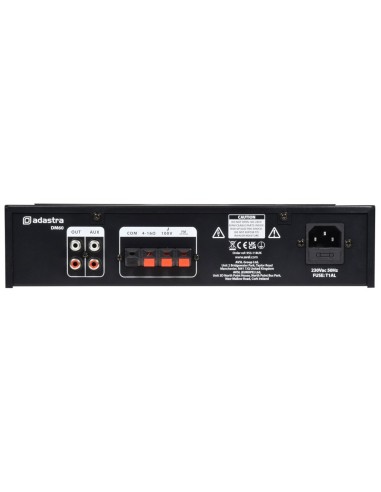 DM60 Amplificador Digital 60W RMS Línea 100V