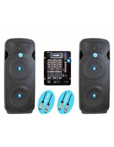 Pack IOWA DJ -BLUETOOTH STW -SV215A-TWS- Equipo de sonido con 4000w