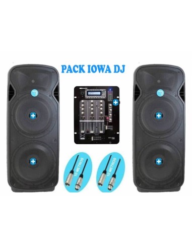 Pack IOWA DJ -BLUETOOTH STW -SV215A-TWS- Equipo de sonido con 4000w