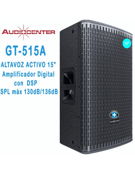 AUDIOCENTER GT-515A ALTAVOZ DSP ACTIVO 15