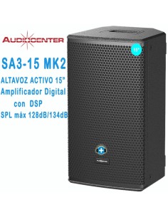 AUDIOCENTER SA3-15 MK2 ALTAVOZ ACTIVO DSP 15" 2