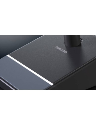 FONESTAR MICSET-C32LED Micrófono de condensador electret unidireccional de sobremesa