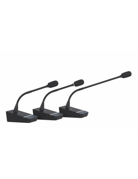 FONESTAR MICSET-C32LED Micrófono de condensador electret unidireccional de sobremesa