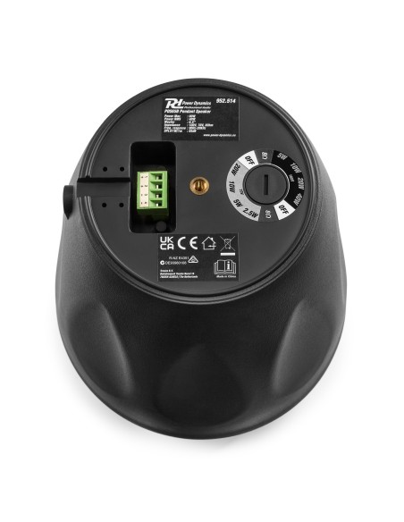Power Dynamics PDS65B Altavoz colgante 100V 6.5” Negro  952514