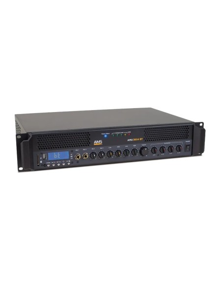 AMS AMU 3604 BT Amplificador/mezclador linea 100v- 8-16 Ohm 360 W