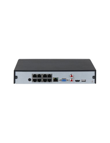DAHUA-053 NVR IP WizSense de 8 canales con PoE