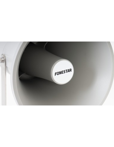 FONESTAR  VULKAN-1030T-EN Altavoz exponencial con transformador de línea de 100 V y baja impedancia. Certificado EN 54