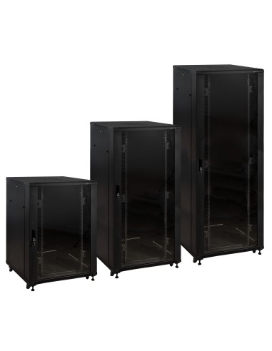 FONESTAR  FRX-24808-SKD Armario rack 19'' metálico 24 U, en kit de montaje