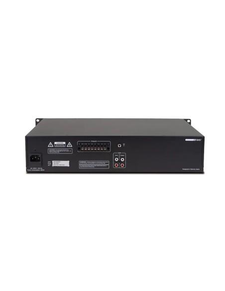 AMS AMU 6004 BT Amplificador de linea de 100v con 600w