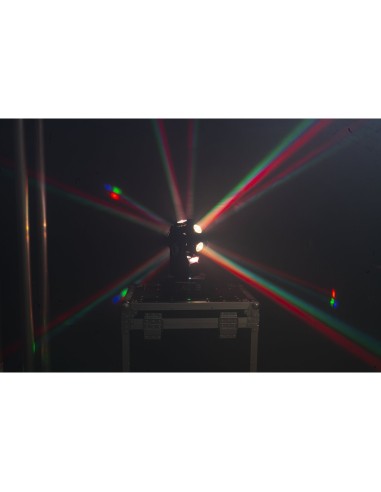 ibiza ligth E-COSMOS CABEZA MOVIL DMX RETRO DE LED RGBW 4-en-1 12 x 10W