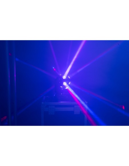 ibiza ligth E-COSMOS CABEZA MOVIL DMX RETRO DE LED RGBW 4-en-1 12 x 10W