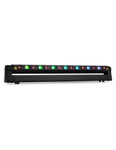 BeamZ Barra móvil Hyaden con 7 LED y 8 rayos láser