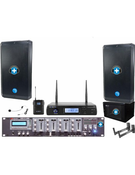 EQUIPO SONIDO GYM 12A MKII BASIC