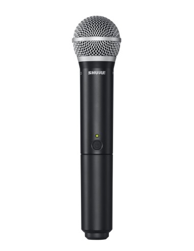 SHURE BLX24E/PG58 K3E Sistema inalámbrico PG58 de mano con receptor de superficie. 606-630MHz.