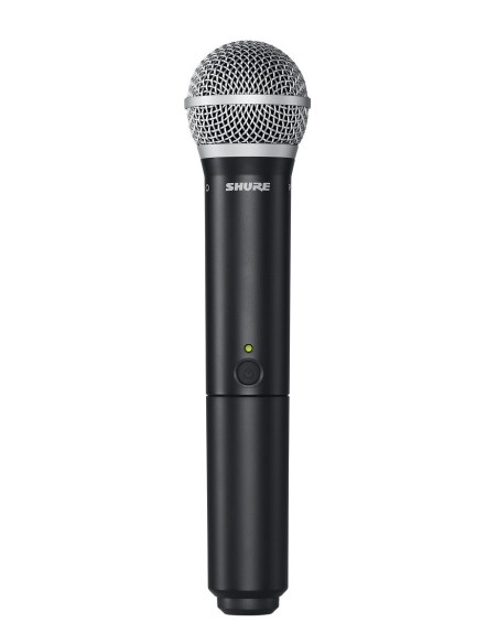 SHURE BLX24E/PG58 K3E Sistema inalámbrico PG58 de mano con receptor de superficie. 606-630MHz.