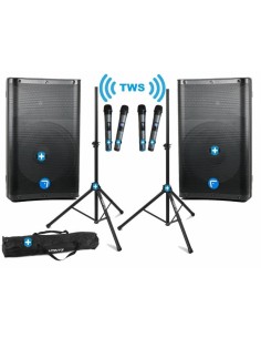 Equipo de sonido Gold Beach 12  - 2000w de Potencia Maxima - Bluetooth Estereo