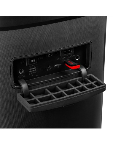 FENTON PartyBox Pulse160 2x8 Batt.BT IPX4 Altavoz para fiestas de 320W