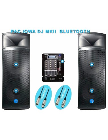 Pack IOWA DJ MKII  BLUETOOTH  SV215A-TWS-ASP Equipo de sonido con 4000w