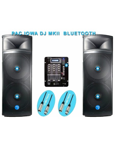 Pack IOWA DJ MKII  BLUETOOTH  SV215A-TWS-ASP Equipo de sonido con 4000w