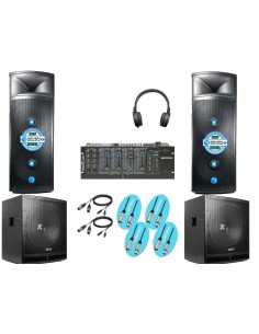 Pack IOWA DJ POWER MKII - Equipo de sonido con 6600w 2