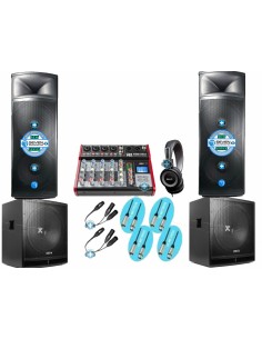 Pack IOWA EVENTO DIRECTO POWER MKII - Equipo de sonido con 6600w