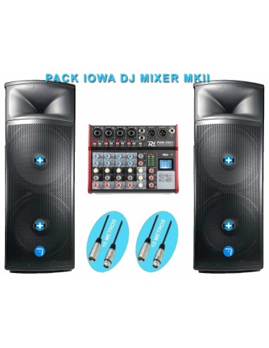 Pack IOWA EVENTO DIRECTO POWER MKII - Equipo de sonido con 6600w