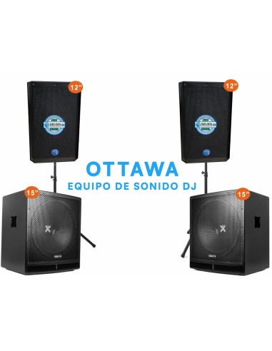 Ottawa MKII  Equipo de sonido Dj