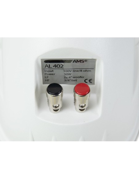 AMS AL 402 Altavoz instalacion color blanco