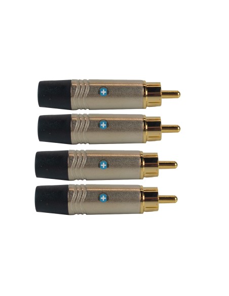 MCA 127 MKII Conector RCA. Macho color negro