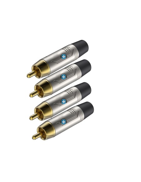 MCA 127 MKII Conector RCA. Macho color negro