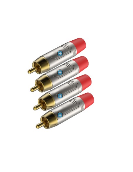MARK MCA 126 MKII Conector RCA Macho color Rojo